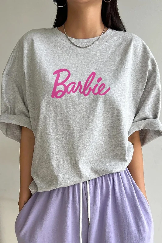 Comfortable T-shirts with a perfect fit-Barbie Printed Adult T-shirt