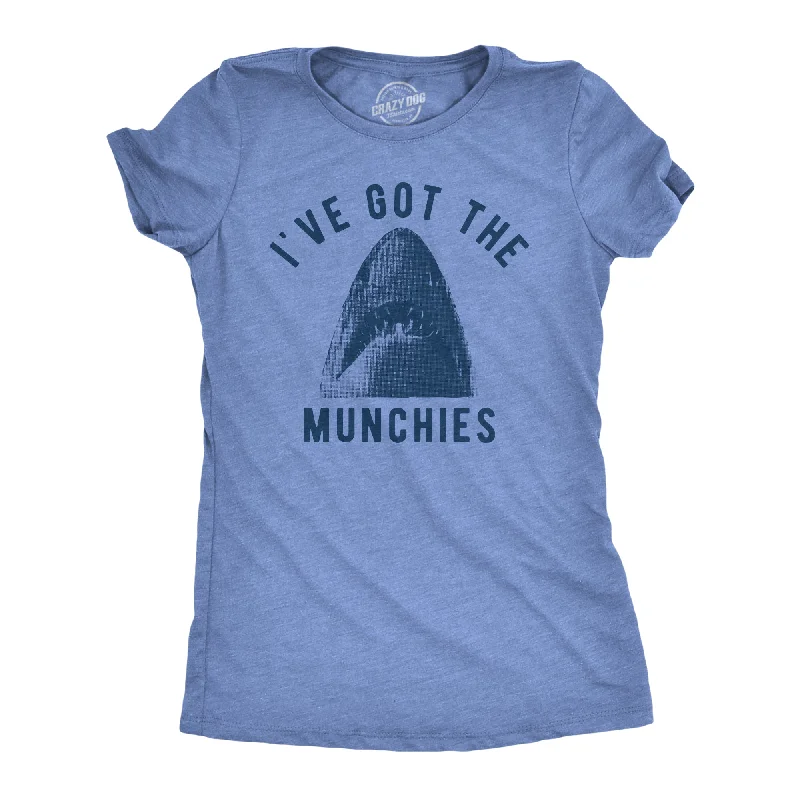 Minimalistic T-shirts for simple, modern outfits-Ive Got The Munchies Women's T Shirt