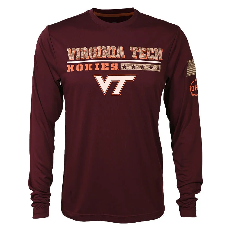 Graphic T-shirts with pop culture references-Virginia Tech OHT Mos Long-Sleeved T-Shirt