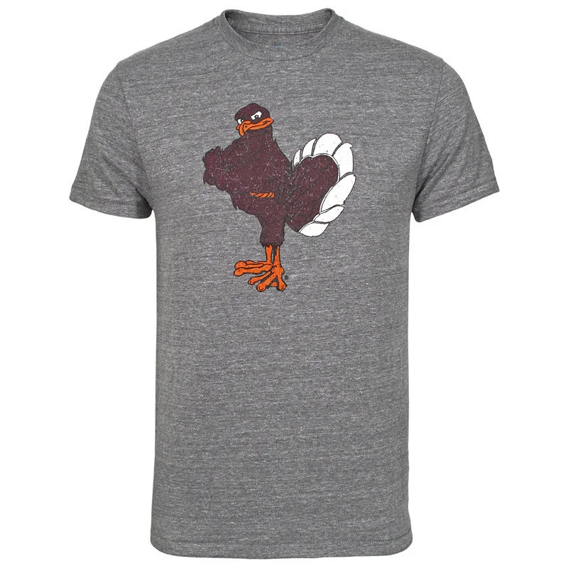 High-quality T-shirts for team events-Virginia Tech Triumph Hokie Bird T-Shirt: Gray by Champion