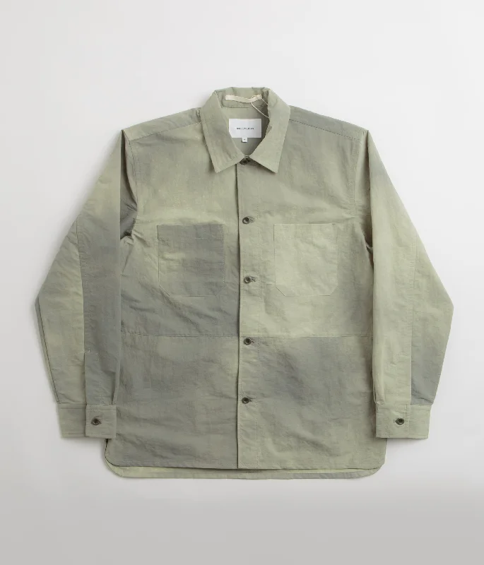 Waterproof jackets for rainy weather-Norse Projects Ulrik Wave Dye Overshirt - Clay