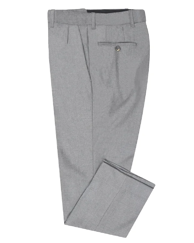 Slim-fit pants for a modern silhouette-VBC Mid Grey Super 110's