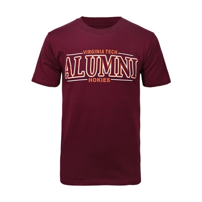 Custom T-shirts with detailed designs for unique fashion-Virginia Tech Basic Alumni T-Shirt