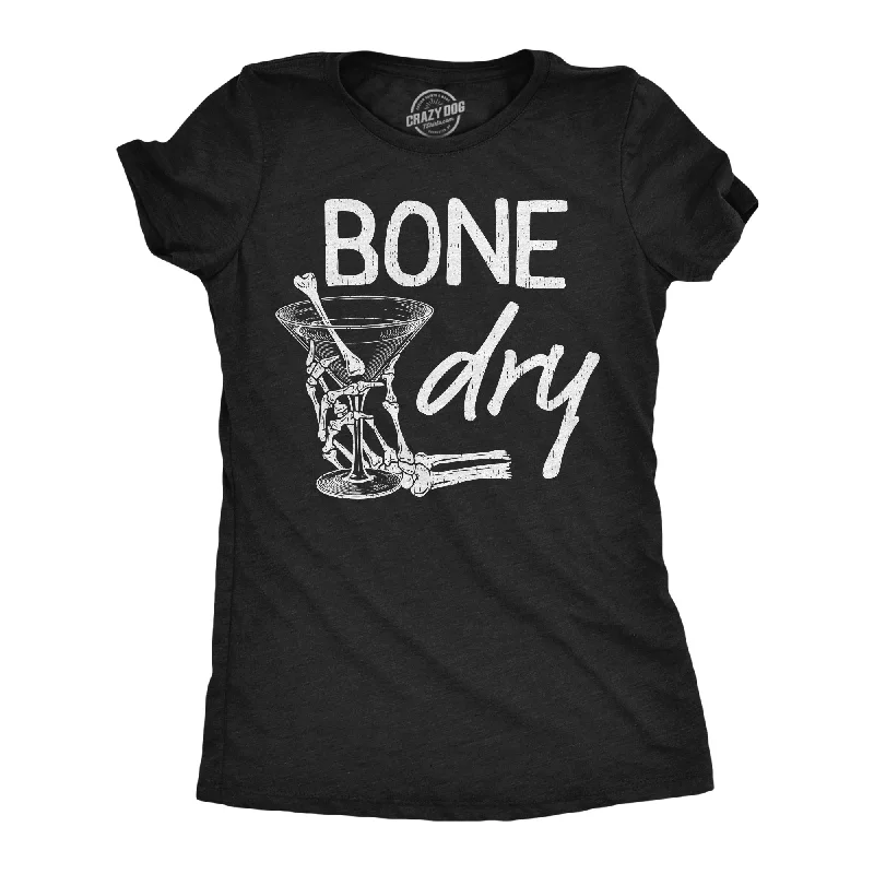 Unique T-shirts with creative illustrations-Bone Dry Women's T Shirt