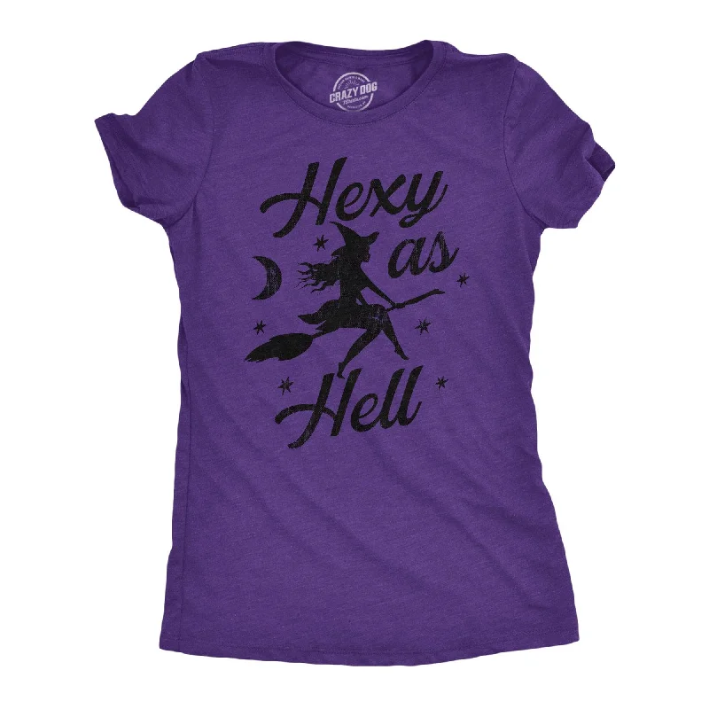 Personalized T-shirts for wedding parties-Hexy As Hell Women's T Shirt