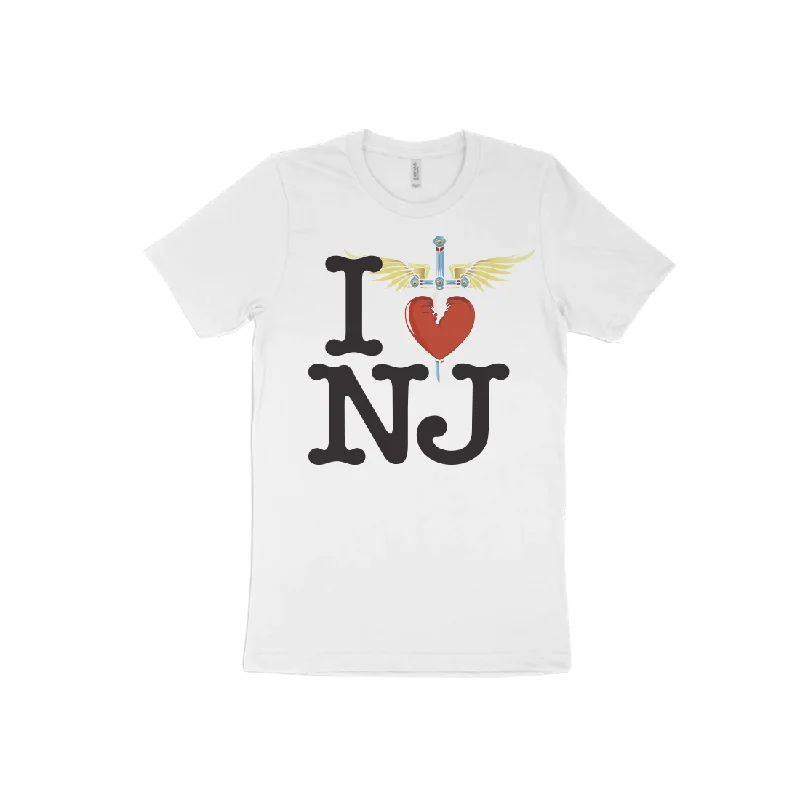 Custom T-shirts with detailed designs for unique fashion-I Heart White T-Shirt - East