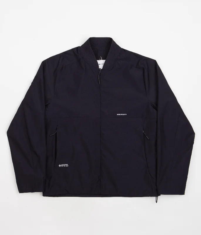 Custom jackets for group events and giveaways-Norse Projects Ryan Gore-Tex Infinium Jacket - Dark Navy