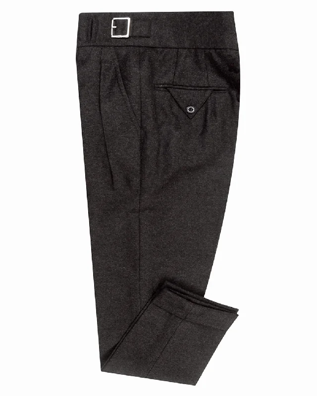 Trendy pants with cuffed hems for a chic style-Gurkha Pant in VBC Dark Choco Flannel