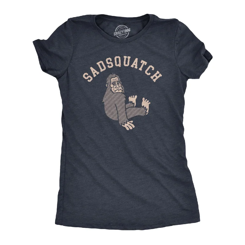 Comfortable T-shirts with a perfect fit-Sadsquatch Women's T Shirt