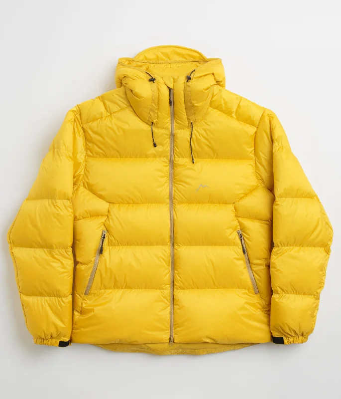 Warm winter jackets for cold climates-Cayl Down Jacket - Yellow