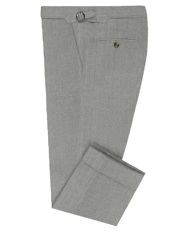 Cargo pants with adjustable cuffs for convenience-Vitale Barberis Canonico Summer Grey