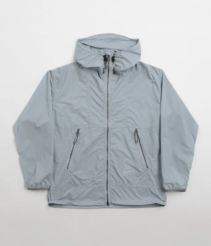 High-performance jackets for extreme weather conditions-and wander Pertex Wind Jacket - Light Blue