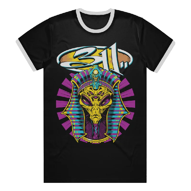 Unique T-shirts with creative illustrations-311 Day Ringer T-shirt