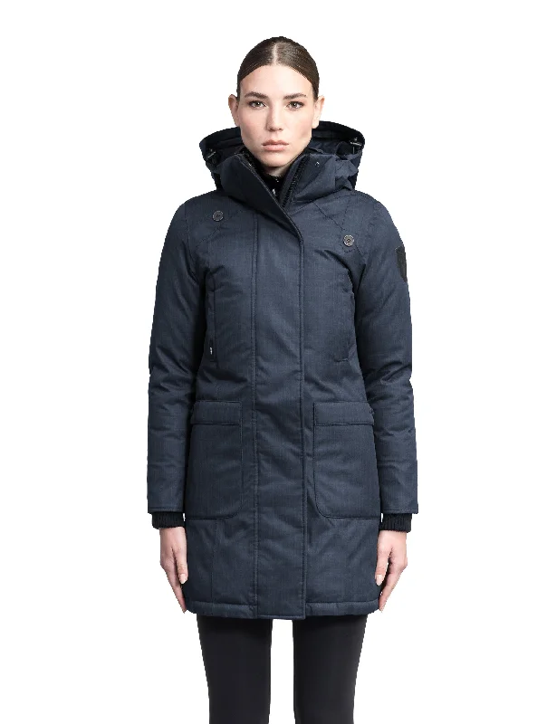 Classic hooded jackets for year-round wear-Merideth Furless Women's Parka