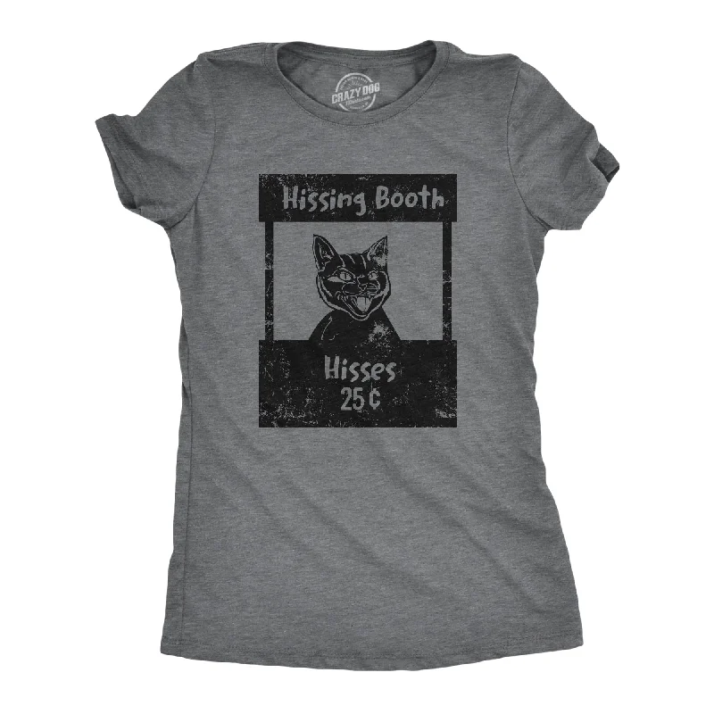 Organic cotton T-shirts for eco-friendly fashion-Hissing Booth Women's T Shirt