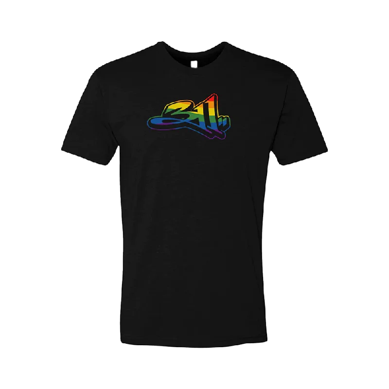 Classic white T-shirts for versatile outfits-Pride Logo Unisex T-Shirt