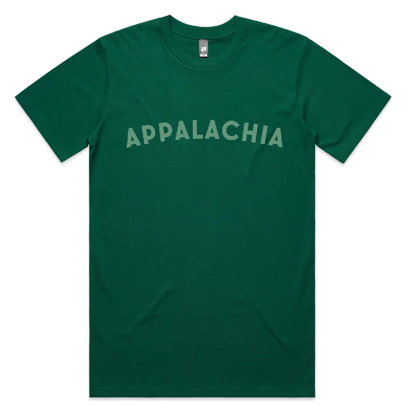 Custom T-shirts with detailed designs for unique fashion-Appalachia T-Shirt (Forest Green)