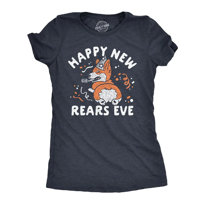 Retro-themed T-shirts for nostalgic styles-Happy New Rears Eve Women's T Shirt