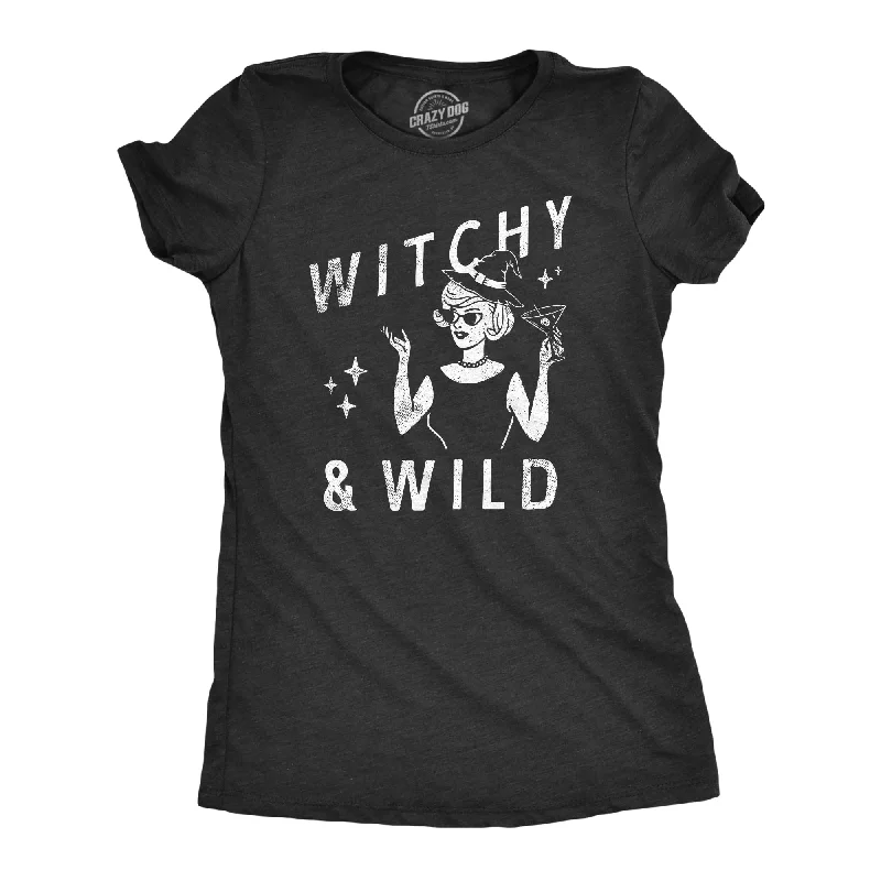 Soft and breathable T-shirts for comfort-Witchy And Wild Women's T Shirt