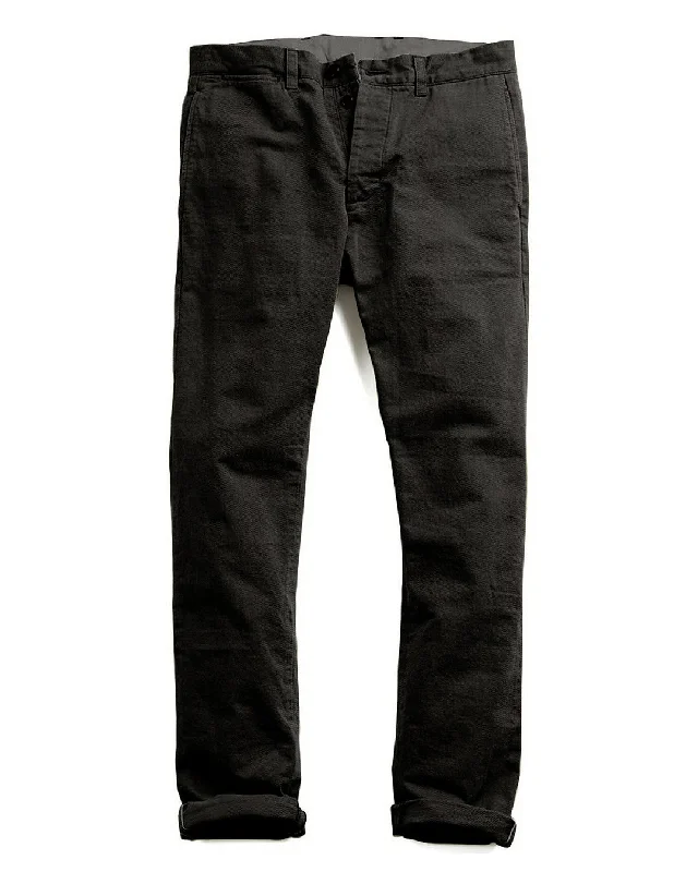 Soft sweatpants for comfort and warmth-Midnight Grey Twill Dress Pant