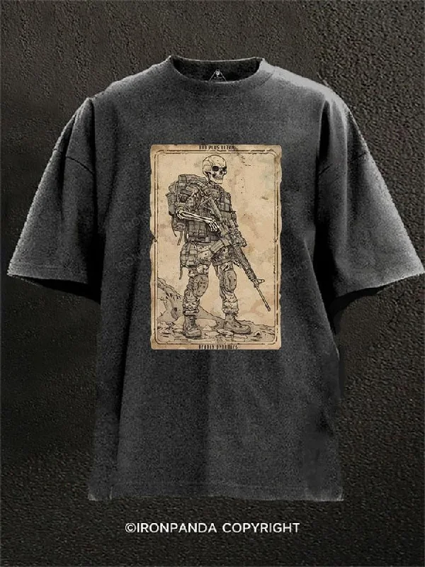 Best quality T-shirts for screen printing-soldier Washed Gym Shirt