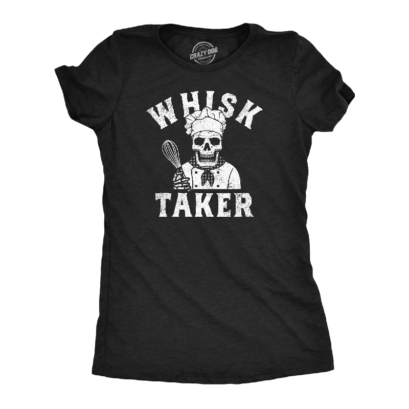 Custom tie-dye T-shirts for creative fashion-Whisk Taker Women's T Shirt