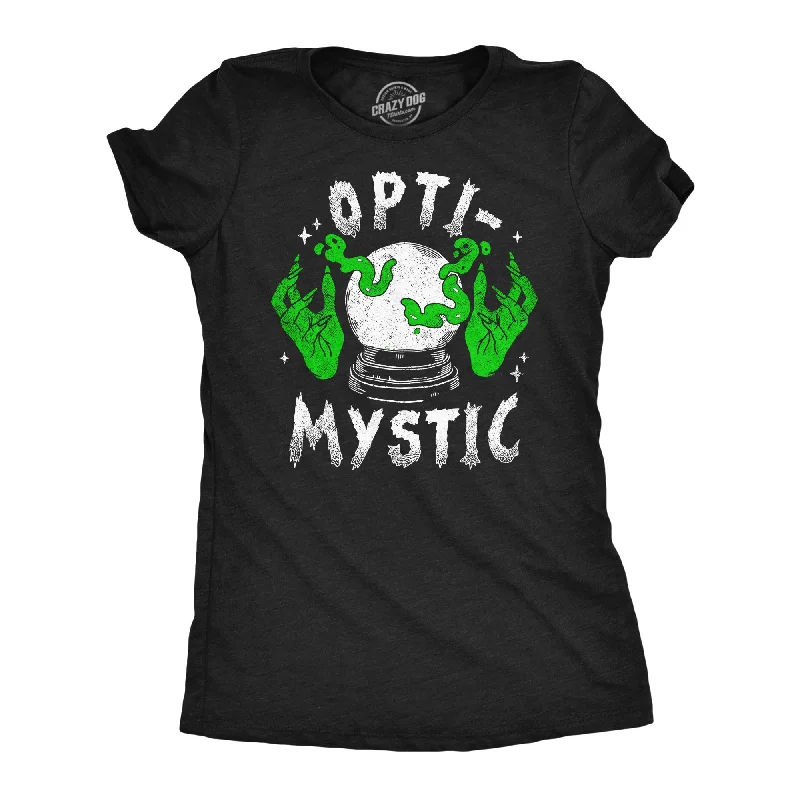 T-shirts for outdoor adventures and activities-Opti Mystic Women's T Shirt