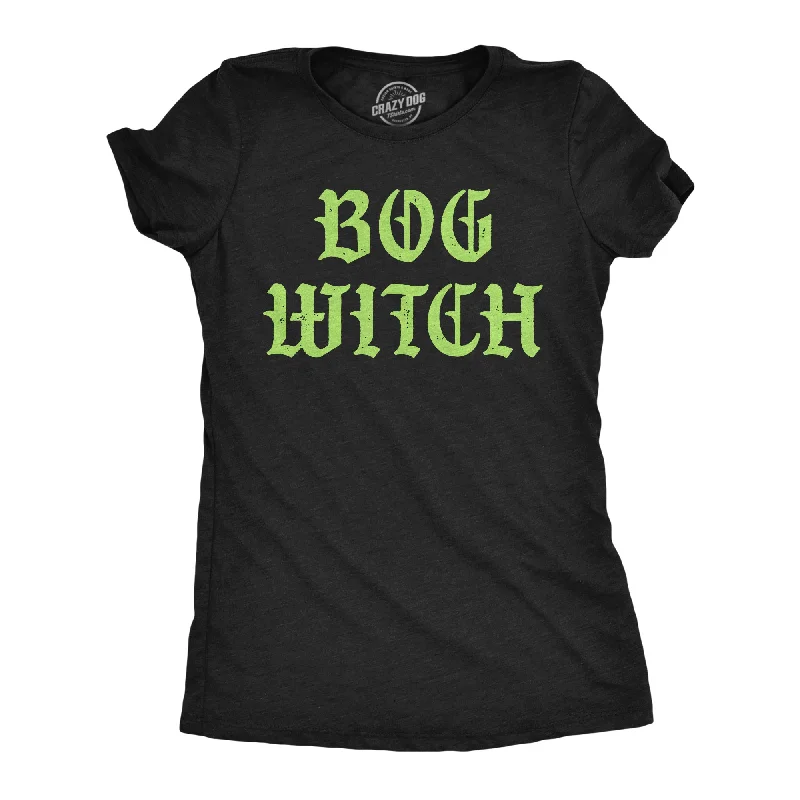 Short-sleeve T-shirts for casual style-Bog Witch Women's T Shirt