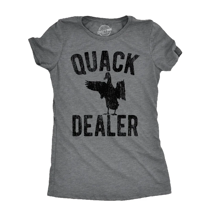 Vintage-style T-shirts for retro lovers-Quack Dealer Women's T Shirt