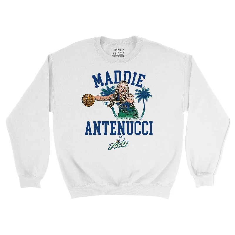 Long sleeve shirts with ribbed cuffs for a snug fit-EXCLUSIVE RELEASE: Maddie Antenucci Crew