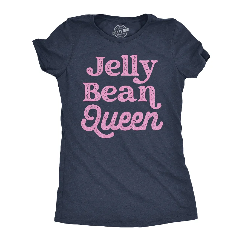 Best cotton T-shirts for casual wear-Jelly Bean Queen Women's T Shirt