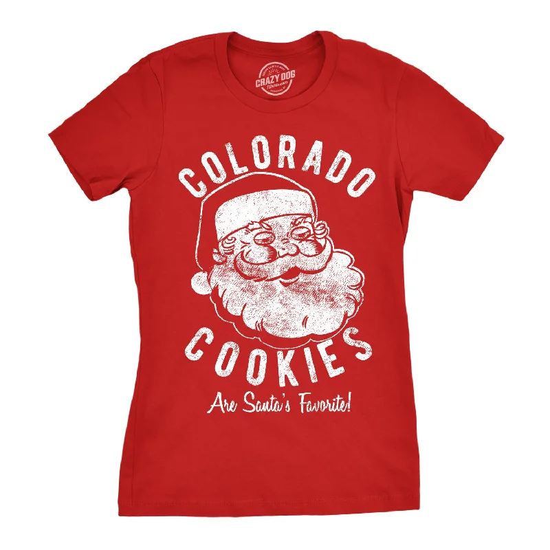 Long-sleeve T-shirts for cooler weather-Colorado Cookies Women's T Shirt