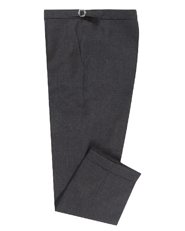 Premium quality pants for long-lasting wear-Minnis Fresco-Mid Grey Plain