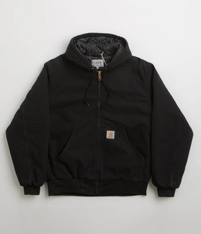 High-quality jackets for everyday wear-Carhartt OG Active Jacket - Black