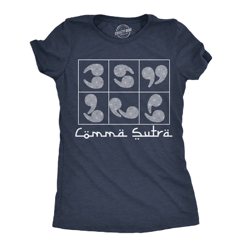 Funny T-shirts with sarcastic or witty messages-Comma Sutra Women's T Shirt