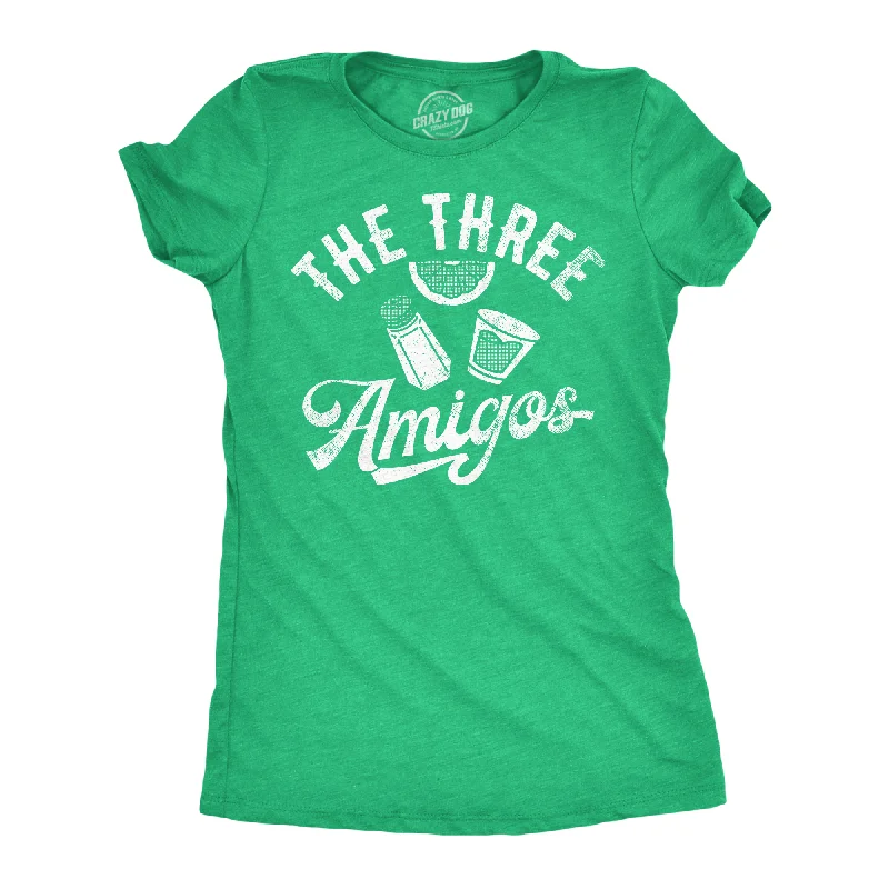 Comfortable T-shirts for outdoor activities-The Three Amigos Women's T Shirt