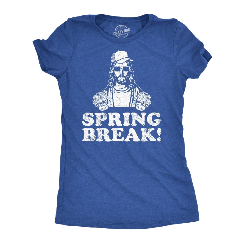 T-shirts for casual office attire-Spring Break Jesus Women's T Shirt