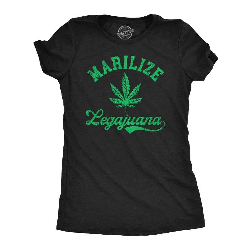 Comfortable and stretchy T-shirts for everyday wear-Marilize Legajuana Women's T Shirt