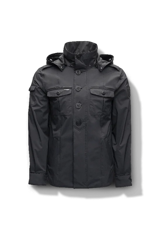 Waterproof jackets for rainy weather-Fisherman Men's Lightweight Tech Jacket