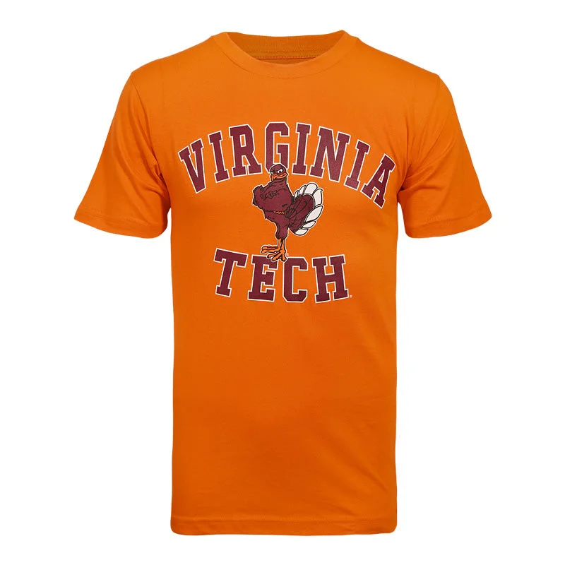 T-shirts for road trips with fun graphics-Virginia Tech HokieBird Classic T-Shirt: Orange