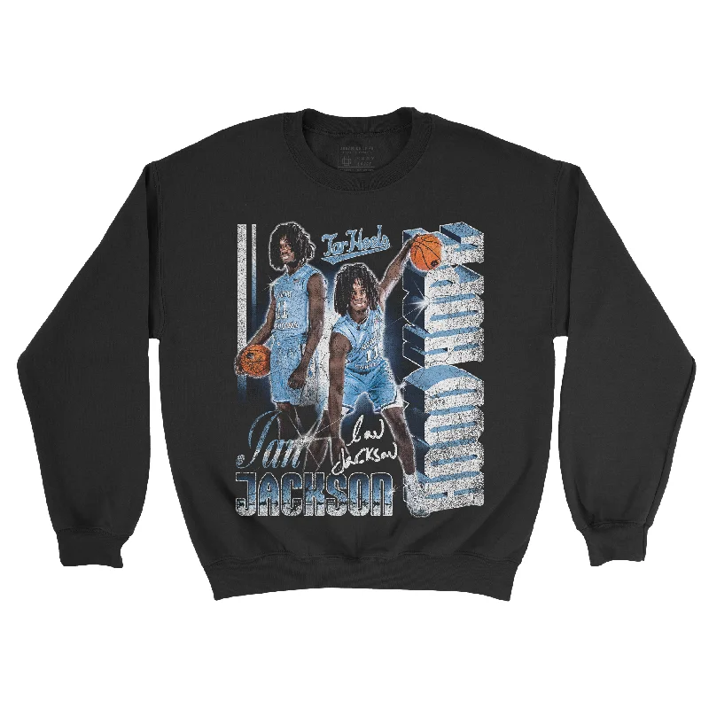 Classic long sleeve shirts for a timeless look-EXCLUSIVE RELEASE: Ian Jackson "Hood Hope" Graphic Black Crew