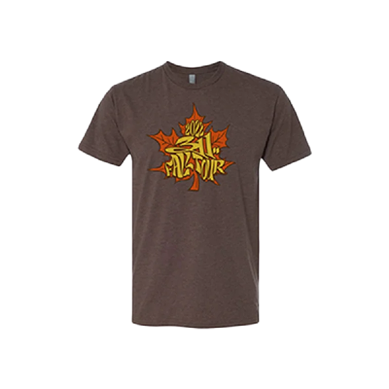 Retro-themed T-shirts for nostalgic styles-Fall Leaf T-Shirt