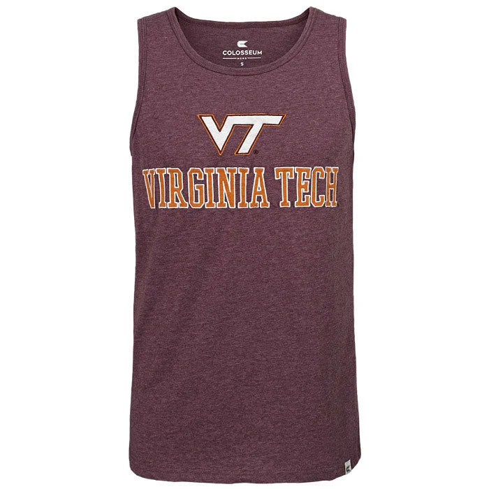 Best T-shirts for screen printing designs-Virginia Tech Men's Only One Earth Tank Top