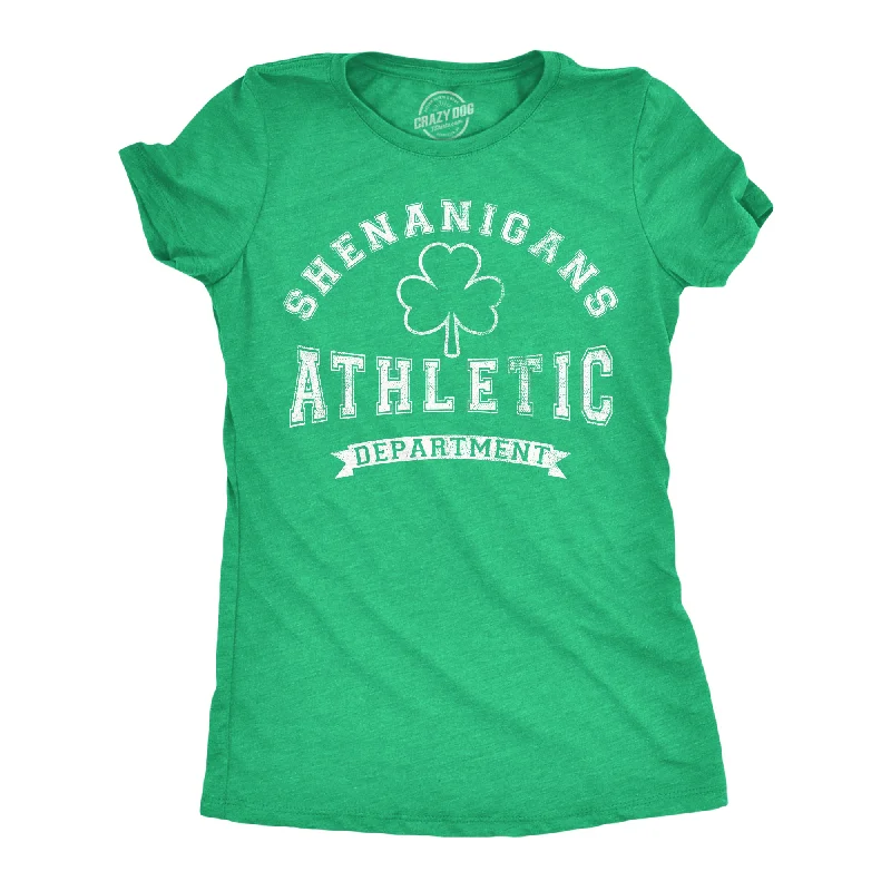 Graphic T-shirts for streetwear fashion-Shenanigans Athletic Department Women's T Shirt