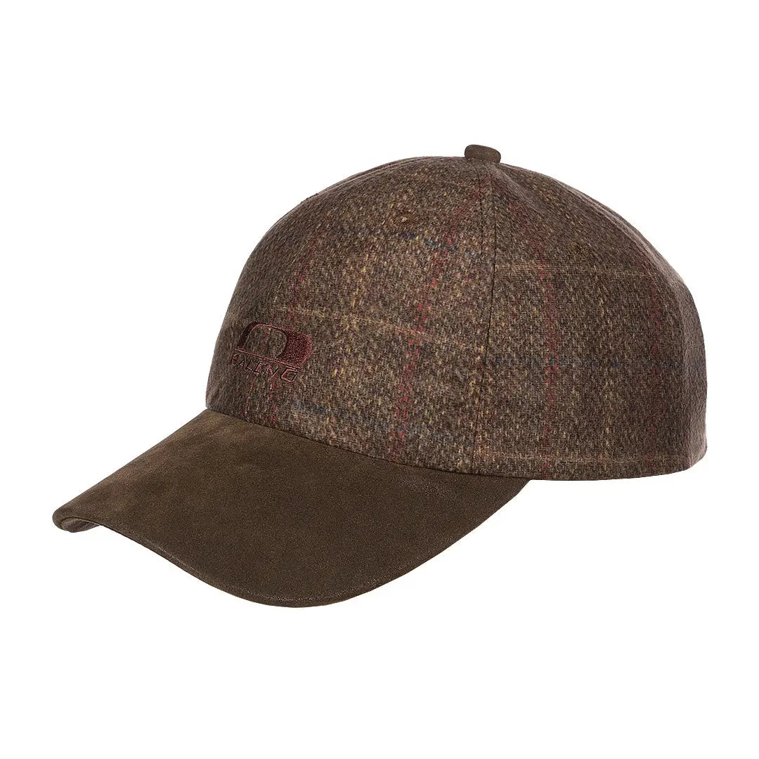 Lightweight hats for travel and outdoor sports-Baleno Edward Printed Tweed Cap