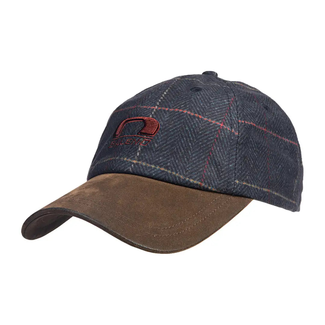 Affordable hats for team events-Baleno Edward Printed Tweed Cap