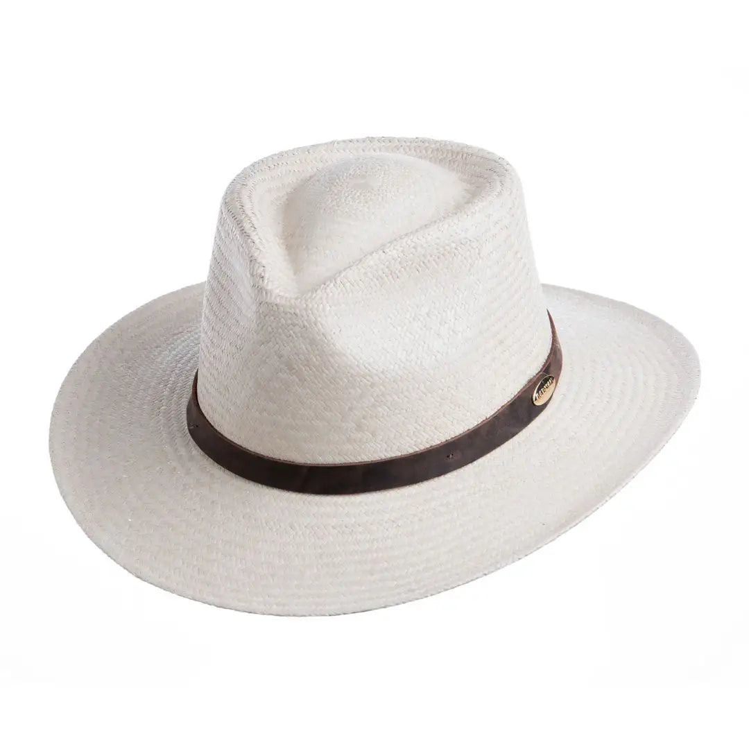 Stylish berets for fashionable winter outfits-Barmah Fine Raffia Outback Panama Hat