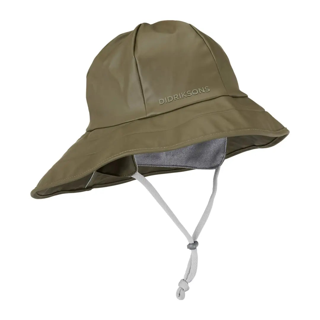 Custom hats with embroidered patches for added personalization-Didriksons Southwester Waterproof Rain Hat