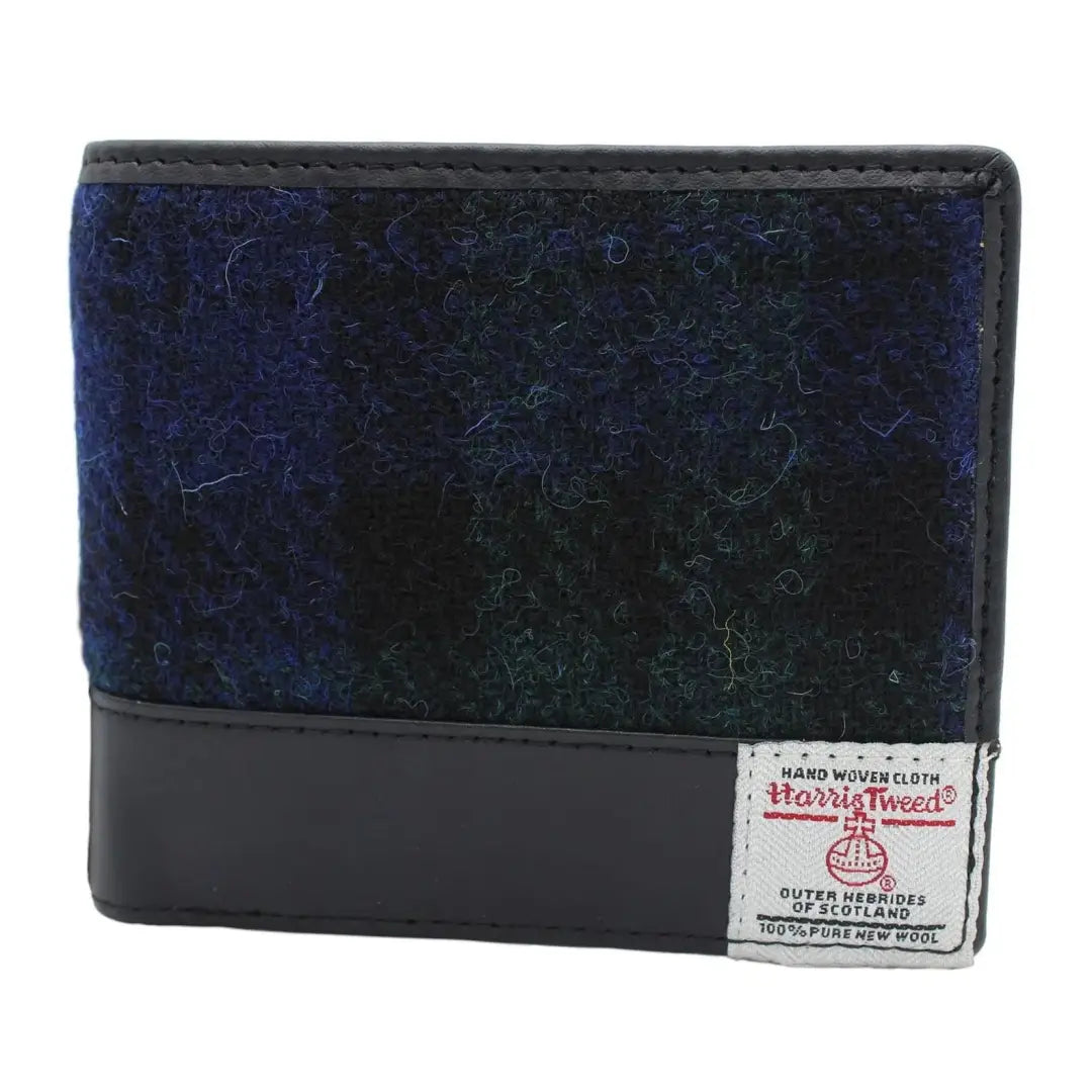 Custom trucker hats for casual branding-Harris Callum Harris Tweed Leather Wallet