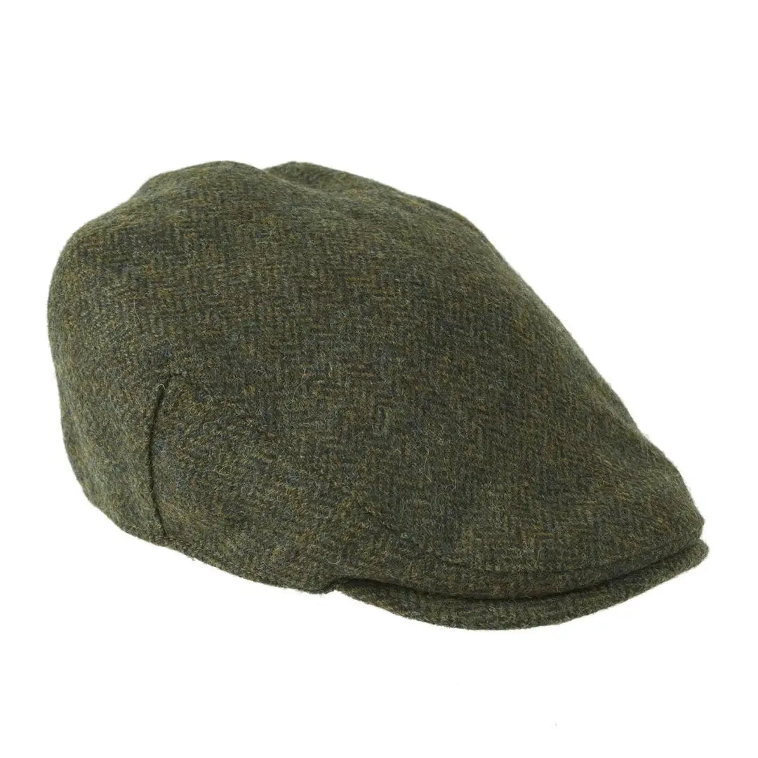 Fashionable panama hats for summer wear-Heather Chapman British Tweed Flat Cap